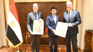 Minister of Youth and Sports Receives an Official Delegation from the Netherlands in the Presence of the Dutch Ambassador to Cairo